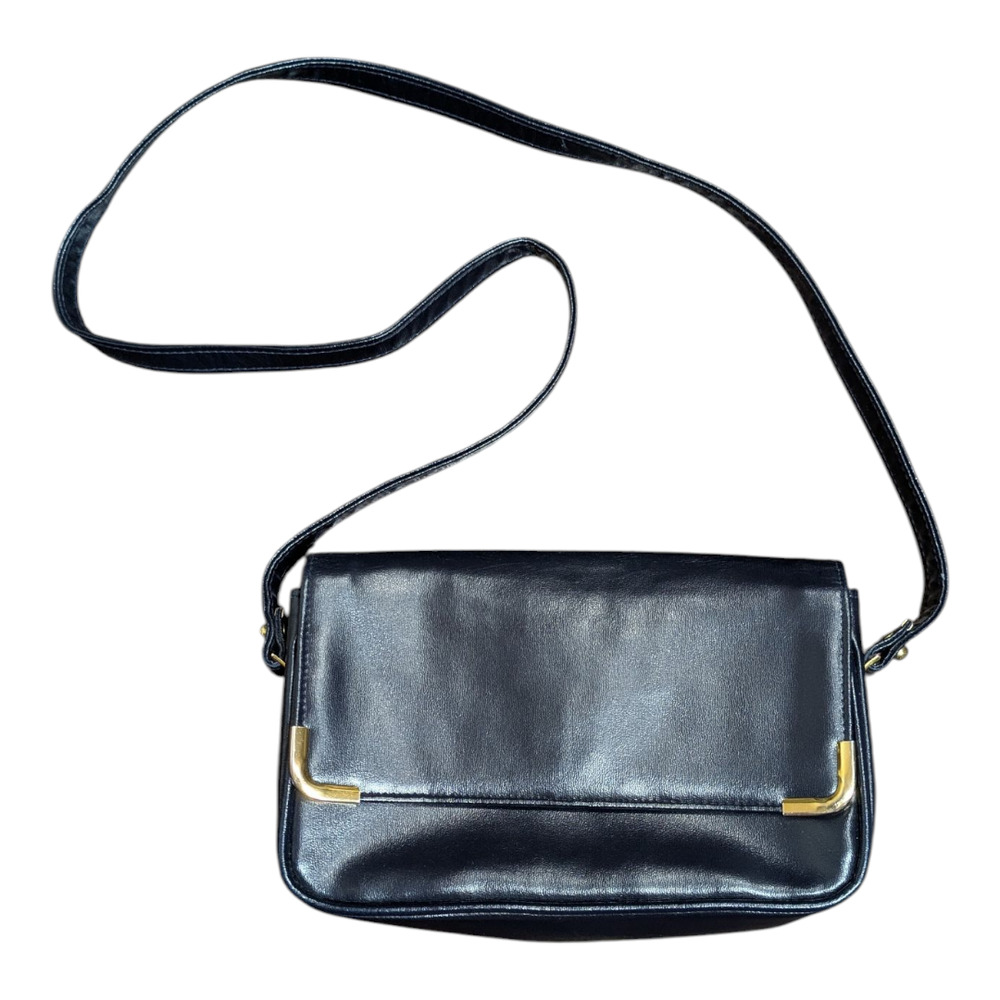 Mary Kay - Purse - Navy Color with Gold Accents - Preowned Good Condition
